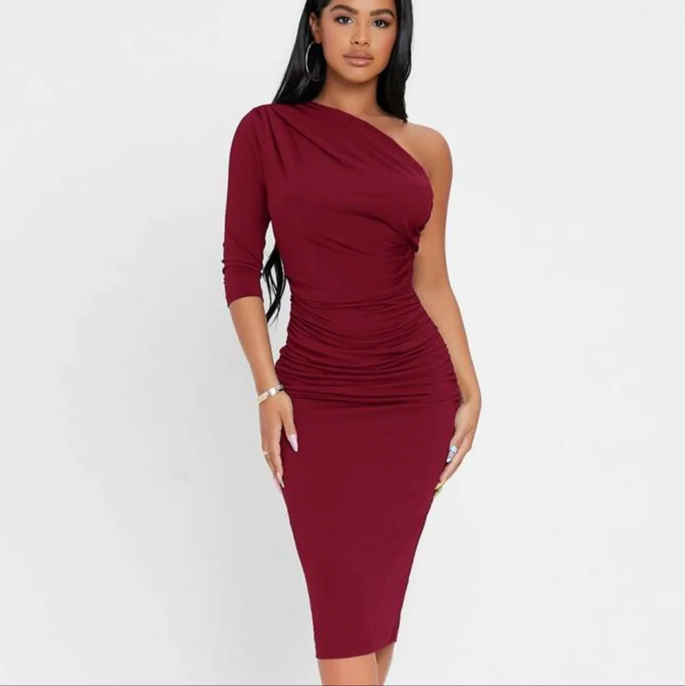 Fashion Nova One Shoulder Dress - Picture 1 of 5